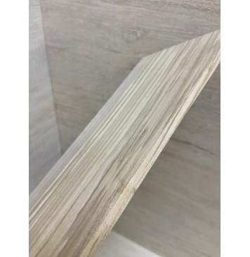 Ясень Оливковый заготовка накладки на головку грифа Смешанный ААА 5х99х200 мм-3