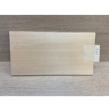 Клён Белый заготовка накладки на головку грифа Радиал ААА 4х120х220 мм-3