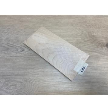 Клён Белый заготовка накладки на головку грифа Тангент АА 5х108х220 мм-0