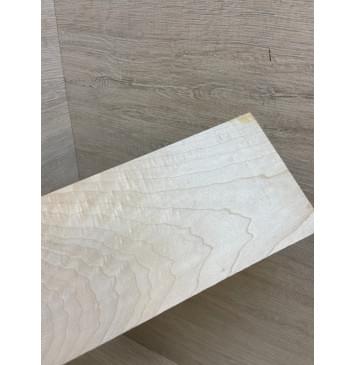 Клён Белый заготовка накладки на головку грифа Тангент АА 5х108х220 мм-6