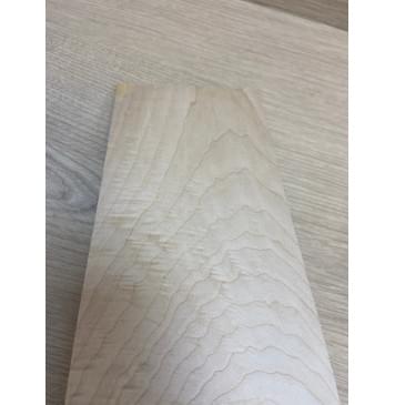 Клён Белый заготовка накладки на головку грифа Тангент АА 5х108х220 мм-5