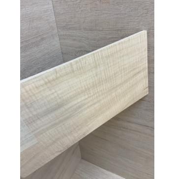 Клён Белый Явор, Волнистый заготовка накладки на головку грифа Смешанный АА Волна А 5.5х119х245 мм-1