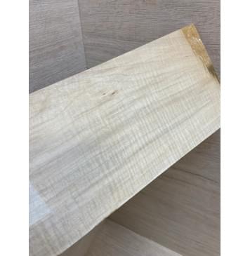 Клён Белый Явор, Волнистый заготовка накладки на головку грифа Смешанный АА Волна А 5.5х119х245 мм-2