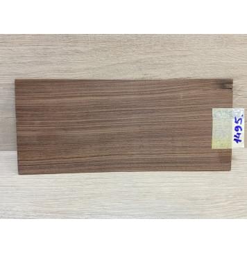 Палисандр Бразильский Сантос заготовка накладки на головку грифа Радиал ААА 1.5х108х245 мм-5