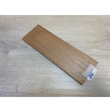 Махагон Кая заготовка накладки на головку грифа Радиал АА 7х93х270 мм-0