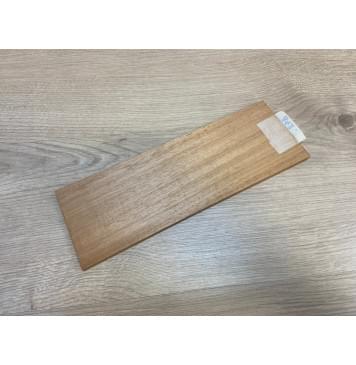 Махагон Кая заготовка накладки на головку грифа Радиал АА 7х93х270 мм-4