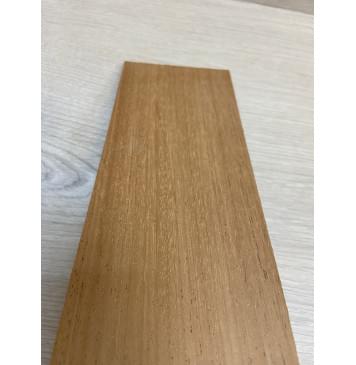 Махагон Кая заготовка накладки на головку грифа Радиал АА 7х93х270 мм-2