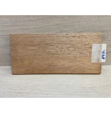 Махагон Кая заготовка накладки на головку грифа Смешанный ААА 6х102х220 мм-3