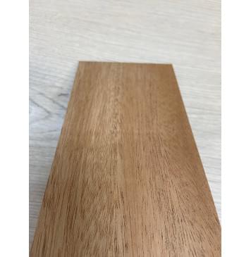 Махагон Кая заготовка накладки на головку грифа Смешанный ААА 6х102х220 мм-4