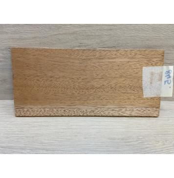 Махагон Кая заготовка накладки на головку грифа Радиал АА 6х102х220 мм-2