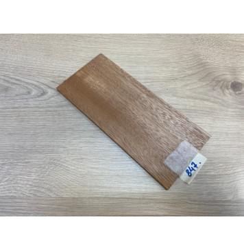 Махагон Кая заготовка накладки на головку грифа Радиал АА 5х100х220 мм-2