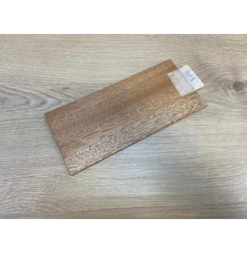 Махагон Кая заготовка накладки на головку грифа Радиал АА 5х100х220 мм-4