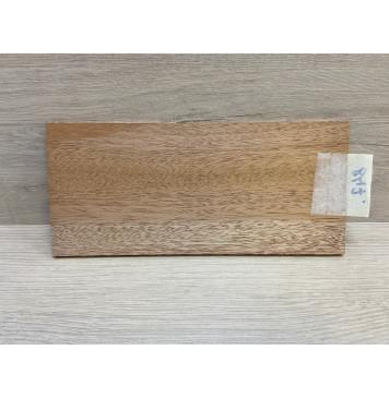 Махагон Кая заготовка накладки на головку грифа Радиал АА 5х100х220 мм-5