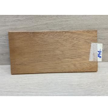 Махагон Кая заготовка накладки на головку грифа Смешанный ААА 5х106х215 мм-4