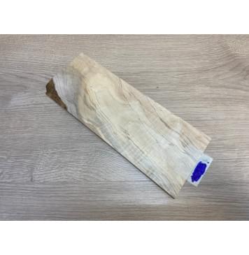 Клён Американский Волнистый заготовка накладки на головку грифа Смешанный ААА Волна А 5х103х265 мм-1