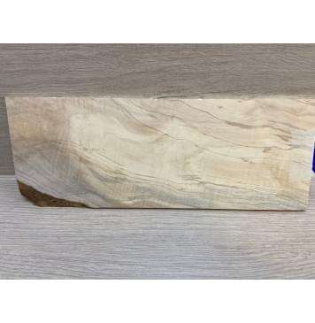 Клён Американский Волнистый заготовка накладки на головку грифа Смешанный ААА Волна А 5х103х265 мм-2