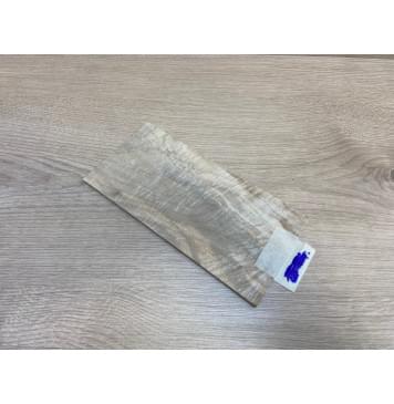 Клён Американский Волнистый заготовка накладки на головку грифа Смешанный ААА Волна А 4х102х208 мм-0