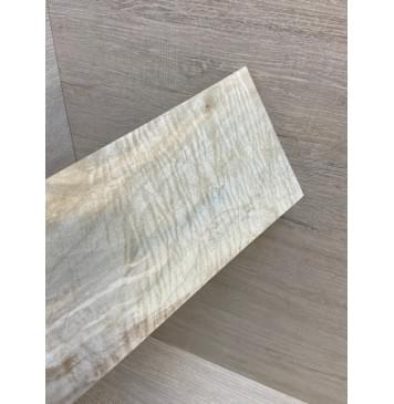 Клён Американский Волнистый заготовка накладки на головку грифа Смешанный ААА Волна А 4х102х208 мм-4