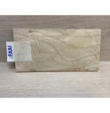 Клён Американский Волнистый заготовка накладки на головку грифа Смешанный ААА Волна А 5х102х208 мм-2