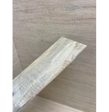 Клён Американский Волнистый заготовка накладки на головку грифа Смешанный ААА Волна А 4.5х102х208 мм-5