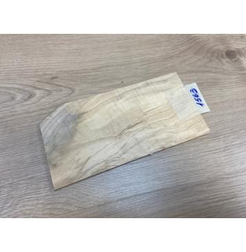 Клён Американский Волнистый заготовка накладки на головку грифа Смешанный ААА Волна А 5х102х198 мм-6