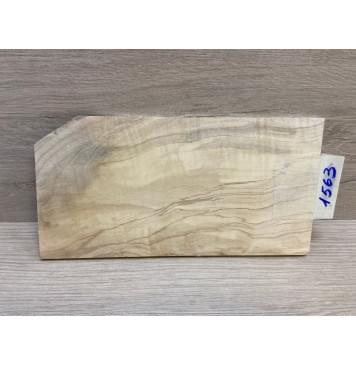 Клён Американский Волнистый заготовка накладки на головку грифа Смешанный ААА Волна А 5х102х198 мм-3