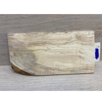 Клён Американский Волнистый заготовка накладки на головку грифа Смешанный ААА Волна А 5х102х198 мм-0