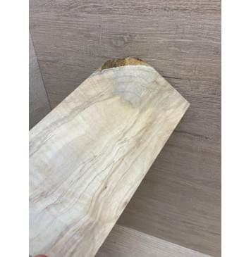 Клён Американский Волнистый заготовка накладки на головку грифа Смешанный ААА Волна А 5х102х198 мм-1