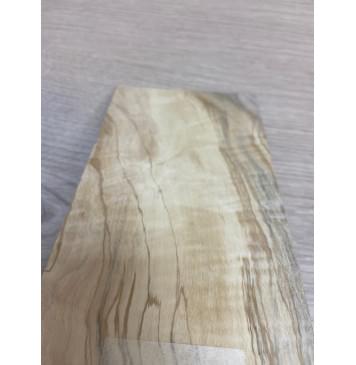 Клён Американский Волнистый заготовка накладки на головку грифа Смешанный ААА Волна А 5х102х198 мм-7