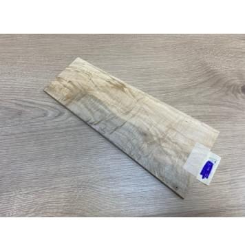 Клён Американский Волнистый заготовка накладки на головку грифа Смешанный ААА Волна А 5х115-89х262 мм-3