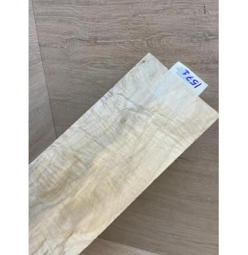 Клён Американский Волнистый заготовка накладки на головку грифа Смешанный ААА Волна А 5х115-89х262 мм-7