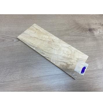 Клён Американский Волнистый заготовка накладки на головку грифа Смешанный ААА Волна А 5.6х103х267 мм-0