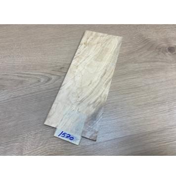 Клён Американский Волнистый заготовка накладки на головку грифа Смешанный ААА Волна А 5.6х103х267 мм-2