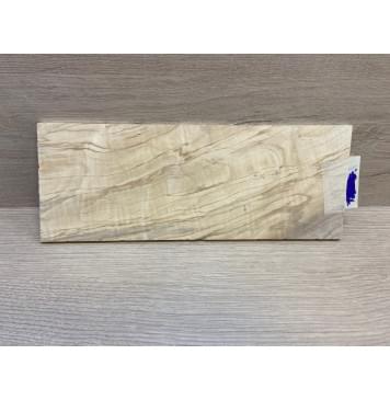 Клён Американский Волнистый заготовка накладки на головку грифа Смешанный ААА Волна А 5.6х103х267 мм-4