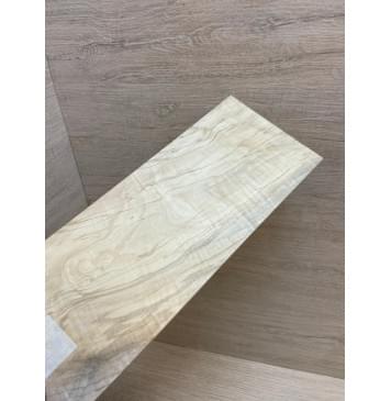 Клён Американский Волнистый заготовка накладки на головку грифа Смешанный ААА Волна А 5.6х103х267 мм-6