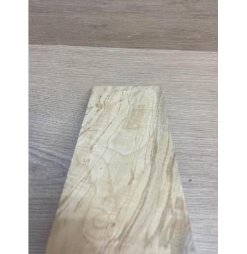 Клён Американский Волнистый заготовка накладки на головку грифа Смешанный ААА Волна А 5.6х103х267 мм-7