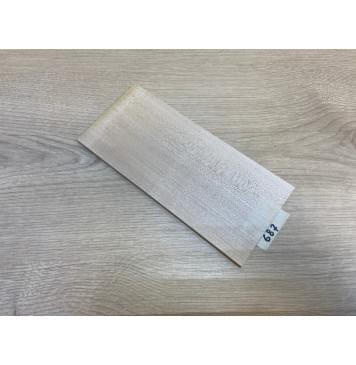 Клён Белый заготовка накладки на головку грифа Радиал ААА 5х10х215 мм-0