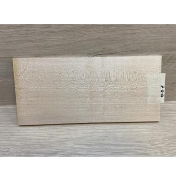 Клён Белый заготовка накладки на головку грифа Радиал ААА 5х10х215 мм-4