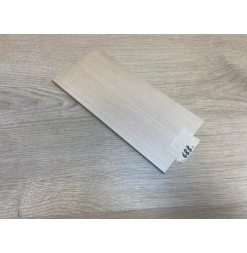 Клён Белый заготовка накладки на головку грифа Радиал ААА 4х100х215 мм-0