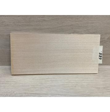 Клён Белый заготовка накладки на головку грифа Радиал ААА 4х100х215 мм-3