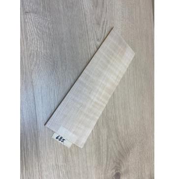 Клён Белый заготовка накладки на головку грифа Радиал АА 5х96х275 мм-2