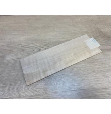 Клён Белый заготовка накладки на головку грифа Радиал АА 5х96х275 мм-0