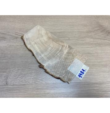 Клён Белый Явор, Волнистый заготовка накладки на головку грифа Смешанный ААА Волна А 2.5х113-70х220 мм-0