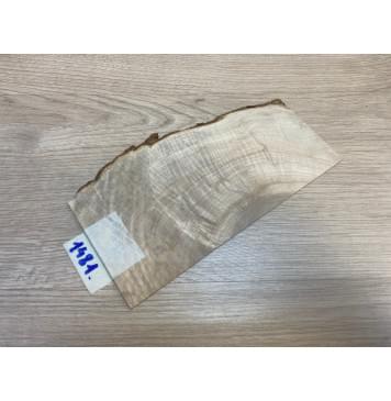 Клён Белый Явор, Волнистый заготовка накладки на головку грифа Смешанный ААА Волна А 2.5х113-70х220 мм-1