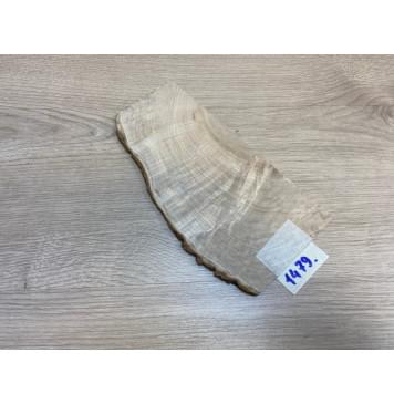 Клён Белый Явор, Волнистый заготовка накладки на головку грифа Смешанный ААА Волна А 4.8х120-75х220 мм-0