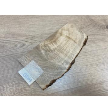 Клён Белый Явор, Волнистый заготовка накладки на головку грифа Смешанный ААА Волна А 3.5х115-80х220 мм-2