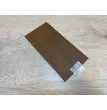 Ясень Печёный 180 гр заготовка накладки на головку грифа Радиал АА 5х124х240 мм-0