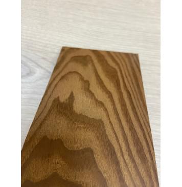 Ясень Печёный 180 гр заготовка накладки на головку грифа Тангент АА 5х97х190 мм-5