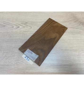 Ясень Печёный 180 гр заготовка накладки на головку грифа Тангент АА 5х96х190 мм-0