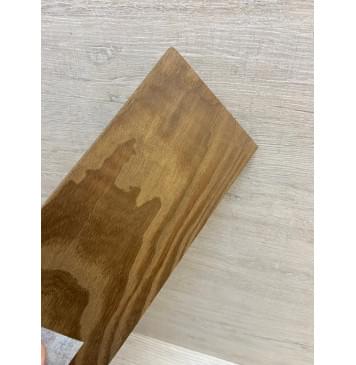 Ясень Печёный 180 гр заготовка накладки на головку грифа Тангент АА 5х96х190 мм-3